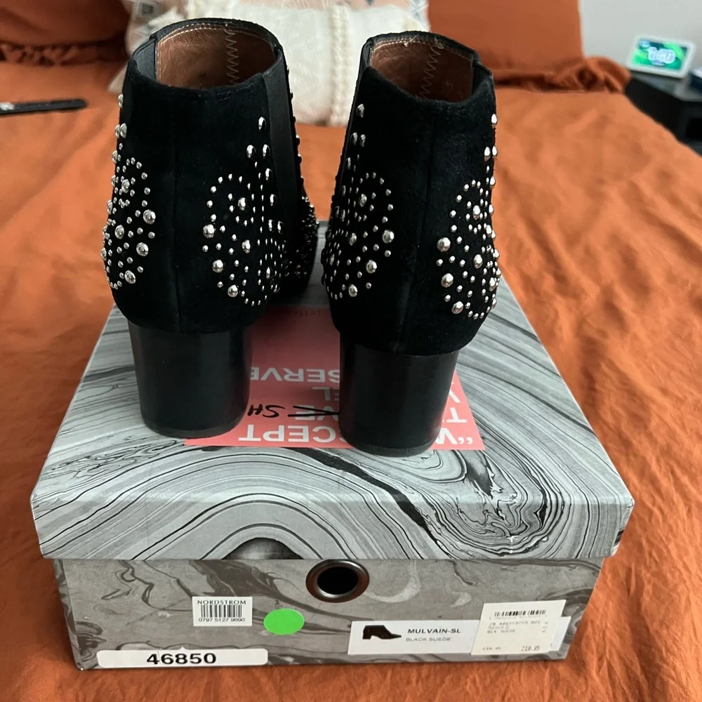 Jeffrey Campbell Suede/Studded Bootie - Picture 2 of 4